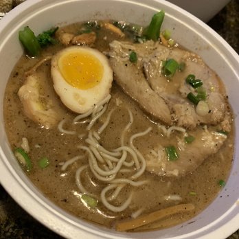 Chef's Ramen - Black garlic oil broth with Parmesan cheese - Ramen Near Me - Honolulu, Hawaii Chef's Ramen - Black garlic oil broth with Parmesan cheese - Ramen Near Me - Honolulu, Hawaii