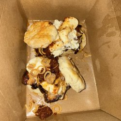 Pork belly biscuits (it was pretty, we dug in)
