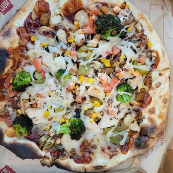MOD Pizza - Bad burn chewy hard pizza - Pizza Near Me - Rocklin, California
