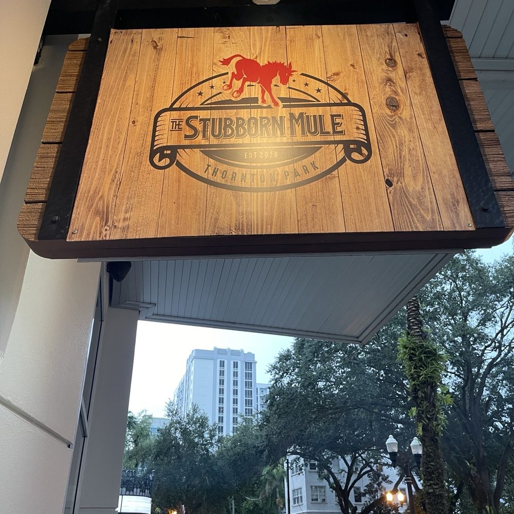 The Stubborn Mule - Exterior - New American Near Me - Orlando, Florida The Stubborn Mule - Exterior - New American Near Me - Orlando, Florida