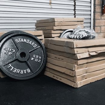 Central Coast Barbell - Getting our gym decorated with Shiny new 45s from @sportkraftusa made by lifters, for lifters, so stoked with these! - Gyms Near Me - Grover Beach, California