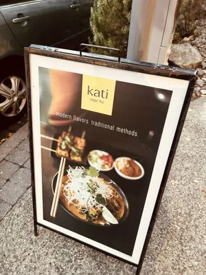 Menu photo 1 Kati Vegan Thai Seattle, WA