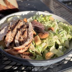 Barrington's Irish Bar and Grill - Ceasar salad with chicken and anchovies