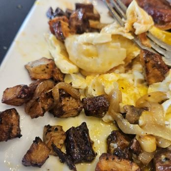 Teaspoons Cafe - My plate I mixed it first before realizing and tasting. - Bakeries Near Me - Edwardsville, Illinois Teaspoons Cafe - My plate I mixed it first before realizing and tasting. - Bakeries Near Me - Edwardsville, Illinois
