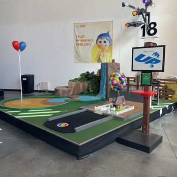 Pixar Putt - Last final hole - Mini Golf Near Me - Anaheim, California