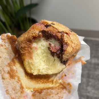 Leaven Bakery - Neapolitan muffin (couldn't wait to take a bite) - Bakeries Near Me - New Albany, Indiana Leaven Bakery - Neapolitan muffin (couldn't wait to take a bite) - Bakeries Near Me - New Albany, Indiana