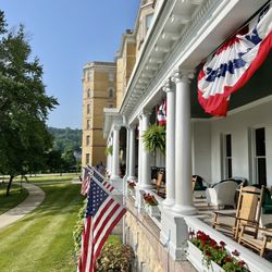French Lick Springs Hotel - Sit on the porch, why don't ya.