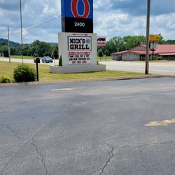 Nick's Grill - They left the light on!