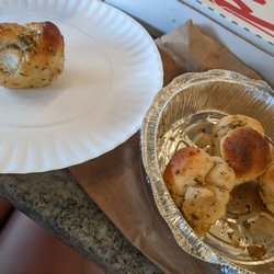 Tony's Pizzeria - Garlic knots (minus one)