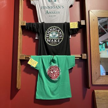 Finnigan's Wake Irish Pub - T-shirts for sale - Irish Near Me - Winston-Salem, North Carolina Finnigan's Wake Irish Pub - T-shirts for sale - Irish Near Me - Winston-Salem, North Carolina