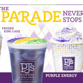 PJ's Coffee - Featured King Cake Menu - Bakeries Near Me - San Angelo, Texas PJ's Coffee - Featured King Cake Menu - Bakeries Near Me - San Angelo, Texas