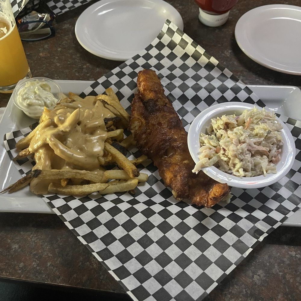 Mister Tramps - This was the fish and chips - Sports Bars Near Me - Austin, Texas