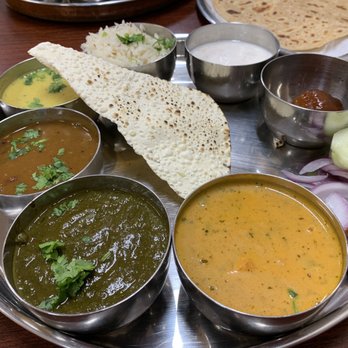 Radhe Chaat - Thali Combo 2 - Indian Near Me - Sunnyvale, California Radhe Chaat - Thali Combo 2 - Indian Near Me - Sunnyvale, California