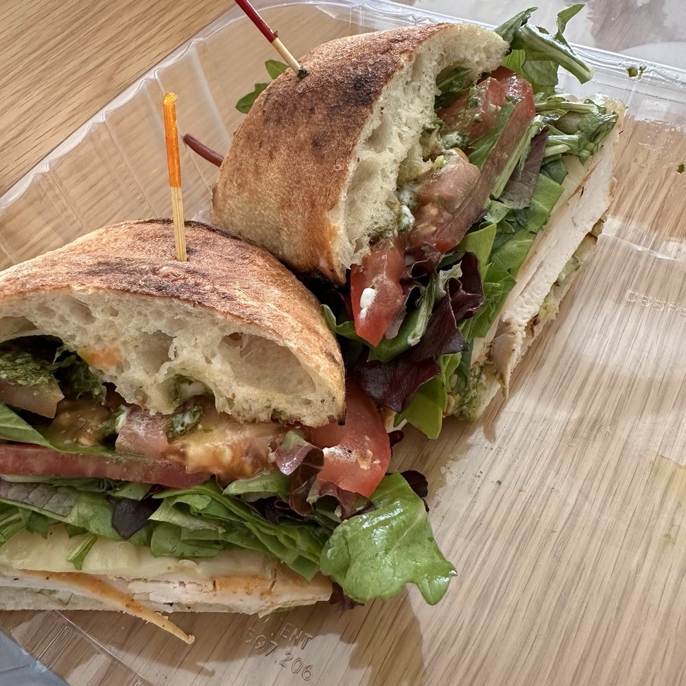 Jeannine's American Bakery Restaurant - Chicken pesto sandwich - Coffee & Tea Near Me - Goleta, California