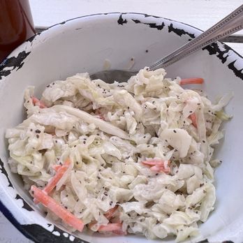 Parson's Chicken & Fish - Logan Square - Cole slaw - had me at celery seed. - New American Near Me - Chicago, Illinois