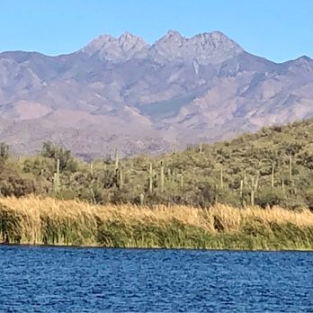 Desert Belle Cruises - Saguaro lake with Four Peaks in background. - Tours Near Me - Mesa, Arizona Desert Belle Cruises - Saguaro lake with Four Peaks in background. - Tours Near Me - Mesa, Arizona