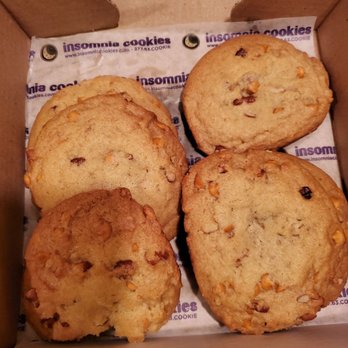 Insomnia Cookies - Butterscotch Pecan - Desserts Near Me - Amherst, New York Insomnia Cookies - Butterscotch Pecan - Desserts Near Me - Amherst, New York