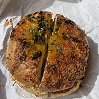 Broad Nosh Bagels - Jalapeño cheese bagel - Bagels Near Me - New York, New York
