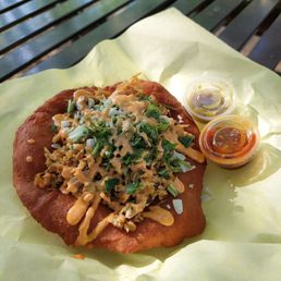 Pow wow taco with chicken Pow wow taco with chicken