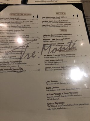 Menu photo 1 Tremonte Restaurant & Bar Woburn, MA Menu photo 1 Tremonte Restaurant & Bar Woburn, MA