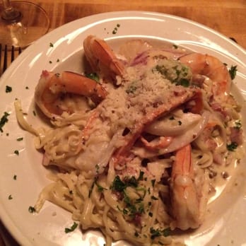On Broadway - Seafood pasta dish, super yum! - Italian Near Me - Helena, Montana On Broadway - Seafood pasta dish, super yum! - Italian Near Me - Helena, Montana