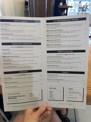 Menu photo 3 Copa Vida Pasadena, CA