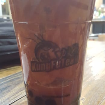Kung Fu Tea - My red bean slushie - Bubble Tea Near Me - Annandale, Virginia