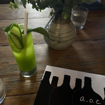 AOC - Green Goddess - Cocktail Bars Near Me - Los Angeles, California