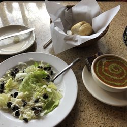 Casa Mia - Soup salad and bread for lunch