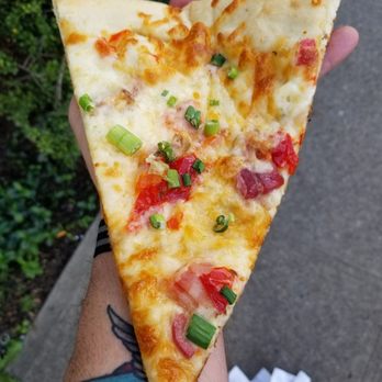 Atlas Pizza - Pizza week 2019, one of my favorites.. peppers so sweet, bacon so perfect, and honey too!! Babbby - Pizza Near Me - Portland, Oregon Atlas Pizza - Pizza week 2019, one of my favorites.. peppers so sweet, bacon so perfect, and honey too!! Babbby - Pizza Near Me - Portland, Oregon