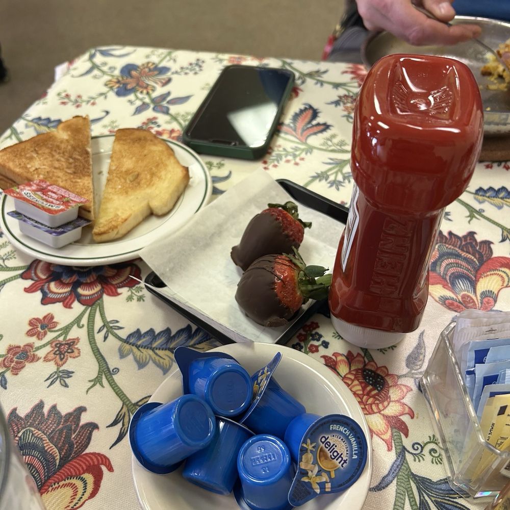 Breakfast Club - Chocolate covered strawberries with the bill, need I say more? - Breakfast & Brunch Near Me - Madison Heights, Michigan