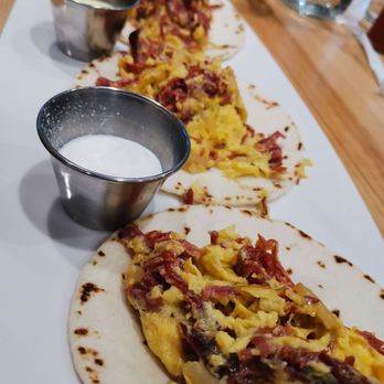 Urban Egg - Belleview - Corned beef breakfast tacos - Breakfast & Brunch Near Me - Denver, Colorado Urban Egg - Belleview - Corned beef breakfast tacos - Breakfast & Brunch Near Me - Denver, Colorado