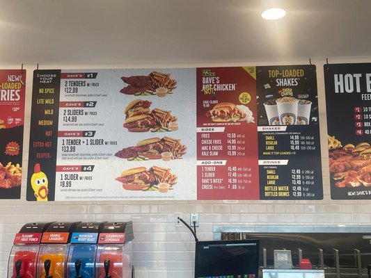 Menu photo 1 Dave's Hot Chicken Newington, CT Menu photo 1 Dave's Hot Chicken Newington, CT