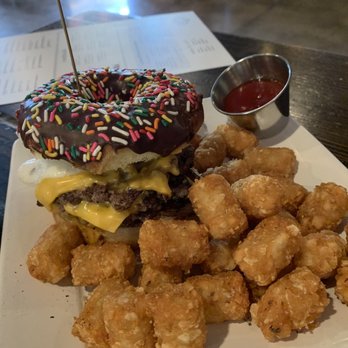 Bosscat Kitchen & Libations - Donut burger - New American Near Me - Irvine, California Bosscat Kitchen & Libations - Donut burger - New American Near Me - Irvine, California