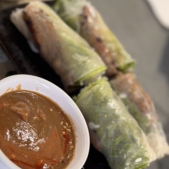 Pho & Chill - Grilled pork spring roll. As expected, very good. - Vietnamese Near Me - Lynnwood, Washington