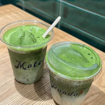 Matcha Panda Cafe - Banana Milk Matcha Latte and Matcha Bomb Latte - Desserts Near Me - Philadelphia, Pennsylvania Matcha Panda Cafe - Banana Milk Matcha Latte and Matcha Bomb Latte - Desserts Near Me - Philadelphia, Pennsylvania