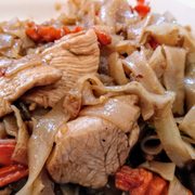 Photo of LannBoon Asia Cafe - San Diego, CA, United States. Chicken on Drunken Noodles