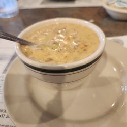 Shannon's Five Star - Cheeseburger  chowder  soup