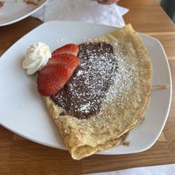 Crepe Bistro & Cafe - Nutella crepe:)