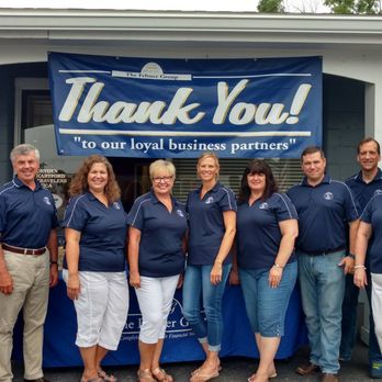 The Feltner Group - Annual Customer Appreciation Event, August 2018. Left to right; Scott, Geoff, Alison, Sue, Kim, Teri, Peter, Brad, Leslie. - Home & Rental Insurance Near Me - Spencerport, New York The Feltner Group - Annual Customer Appreciation Event, August 2018. Left to right; Scott, Geoff, Alison, Sue, Kim, Teri, Peter, Brad, Leslie. - Home & Rental Insurance Near Me - Spencerport, New York