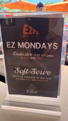 Menu photo 3 EZPZ Pizza & Soft-Serve El Segundo, CA Menu photo 3 EZPZ Pizza & Soft-Serve El Segundo, CA