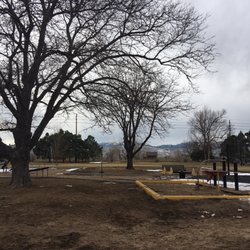 Sand pit area will be nicely shaded in summer