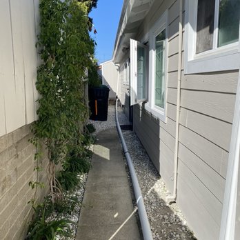 Premium Roof Services - Another view of the temp fix. No calls or emails returned from Peter asking if they could fix this and remove the pipes - Roofing Near Me - Spring Valley, California