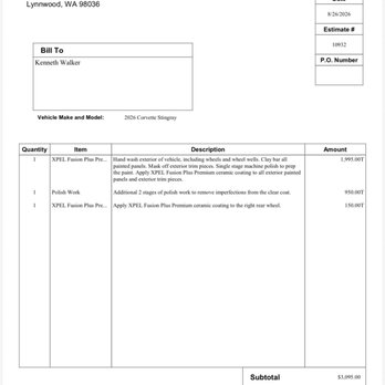 Kendall Chevrolet - Here's the receipt for everything that they did - Car Dealers Near Me - Marysville, Washington Kendall Chevrolet - Here's the receipt for everything that they did - Car Dealers Near Me - Marysville, Washington