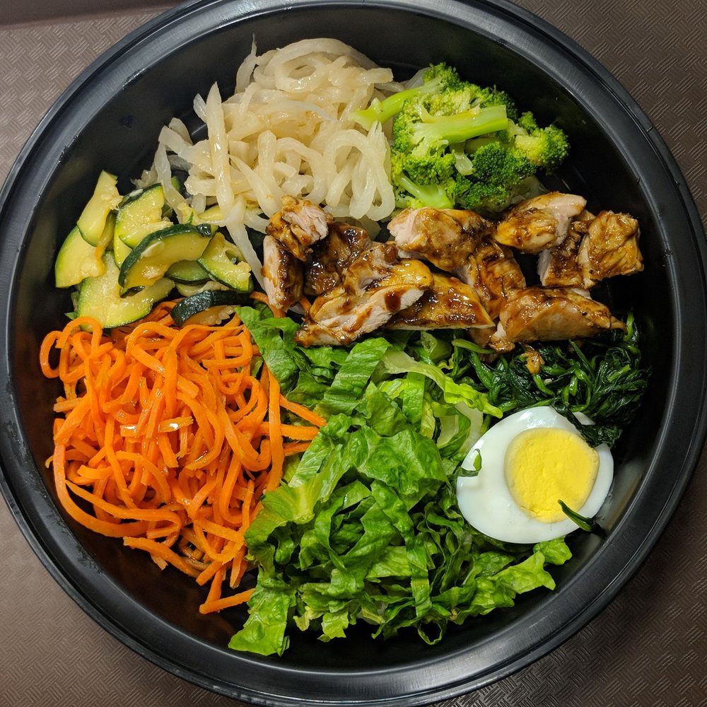 Bibimbop mixed bowl without rice (HEALTHY)
