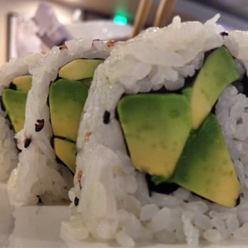 CoCo Mongolian Grill & Sushi - Avocado roll. Perfectly ripe and a the exact rice to vegetable ration I'd hoped for. - Bars Near Me - Redding, California