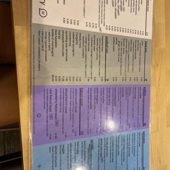 YogurStory - menu - Pancakes Near Me - Honolulu, Hawaii YogurStory - menu - Pancakes Near Me - Honolulu, Hawaii