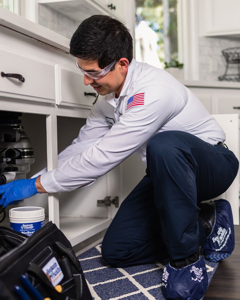 Slide of Benjamin Franklin Plumbing