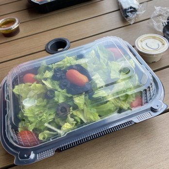 Ameci Pizza Kitchen- Burbank - Dinner Salad with cesar dressing. - Pizza Near Me - Burbank, California Ameci Pizza Kitchen- Burbank - Dinner Salad with cesar dressing. - Pizza Near Me - Burbank, California
