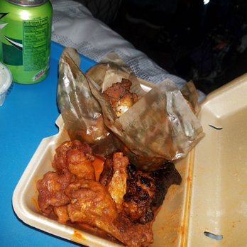 Wingstop - wow.. not only took 20 minutes longer than on line order said.. they were burned.. someone from corporate please call me back.. 909 503 5115 - Chicken Wings Near Me - Rialto, California